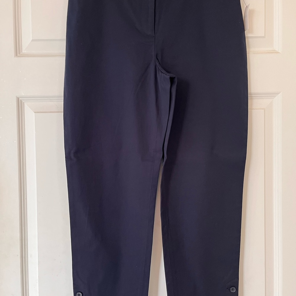 Talbots Navy Perfect Crop